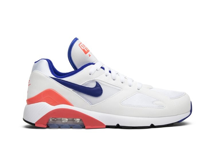 Кроссовки Nike Air Max 180 'Ultramarine' 2018, белый
Кроссовки Nike Air Max 180 'Ultramarine' 2018, белый