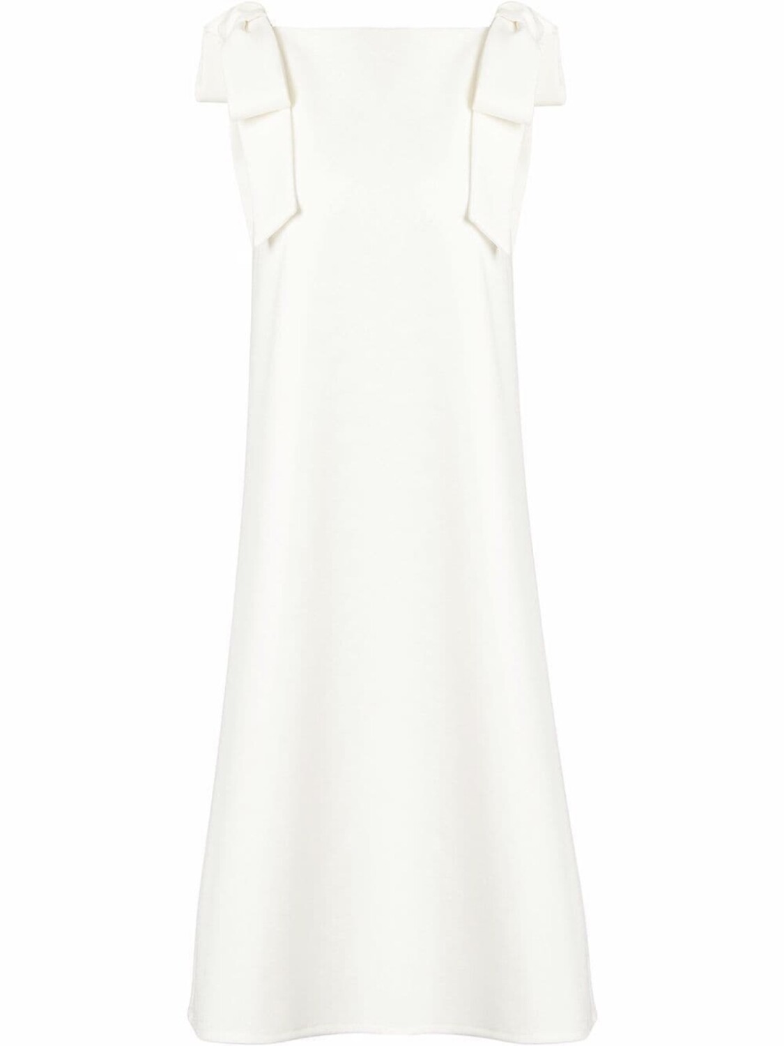 Carolina Herrera платье-трапеция с завязками, белый
Carolina Herrera платье-трапеция с завязками, белый
