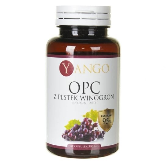 Yango, Экстракт виноградных косточек, 90 капсул