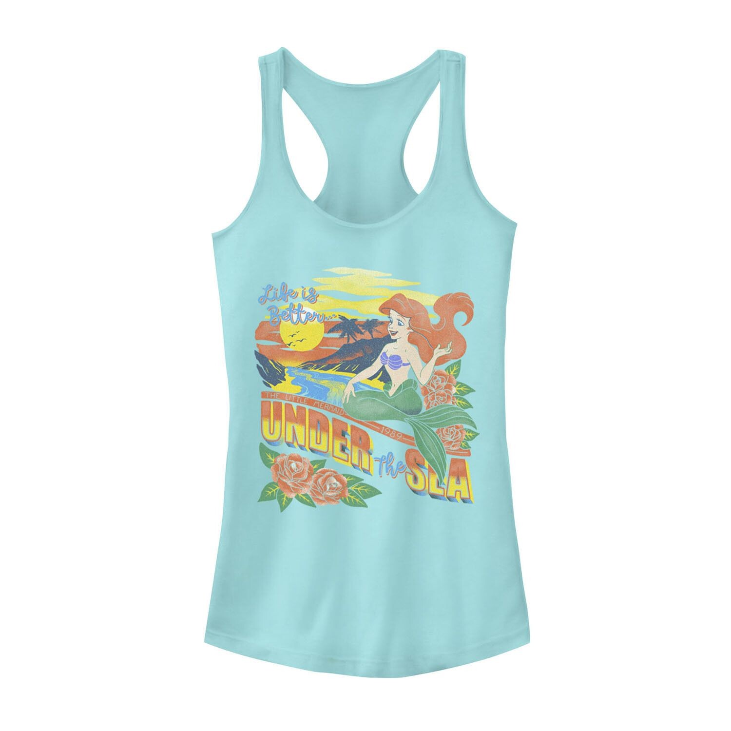 Детская майка Disney's Little Mermaid Ariel с тропическим рисунком и винтажным рисунком Licensed Character
Детская майка Disney's Little Mermaid Ariel с тропическим рисунком и винтажным рисунком Licensed Character