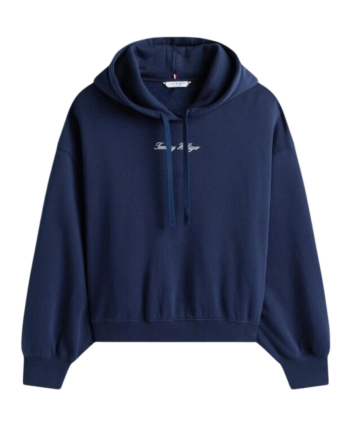 Классическая флисовая толстовка с надписью Tommy Hilfiger, синий
Классическая флисовая толстовка с надписью Tommy Hilfiger, синий