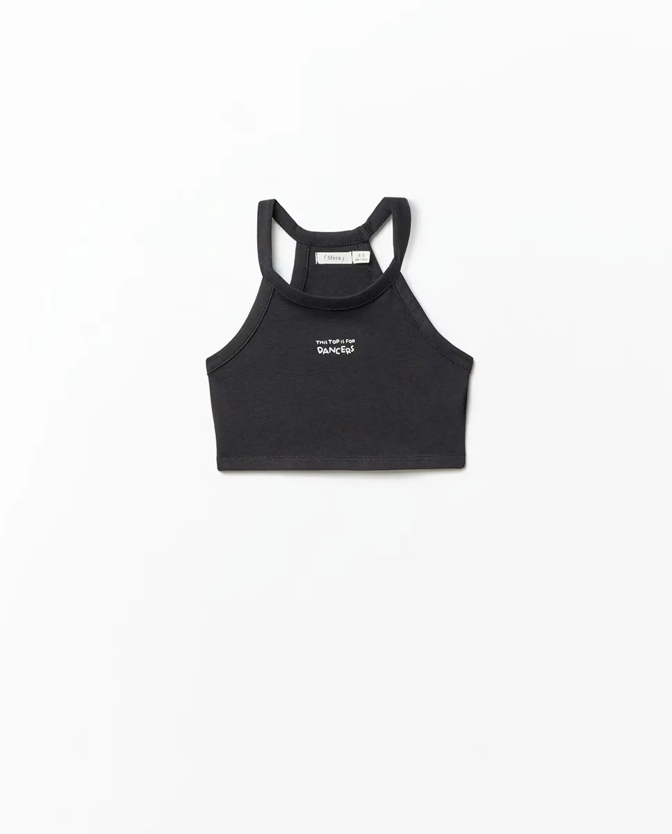 Простой базовый топ Sfera, черный
Простой базовый топ Sfera, черный