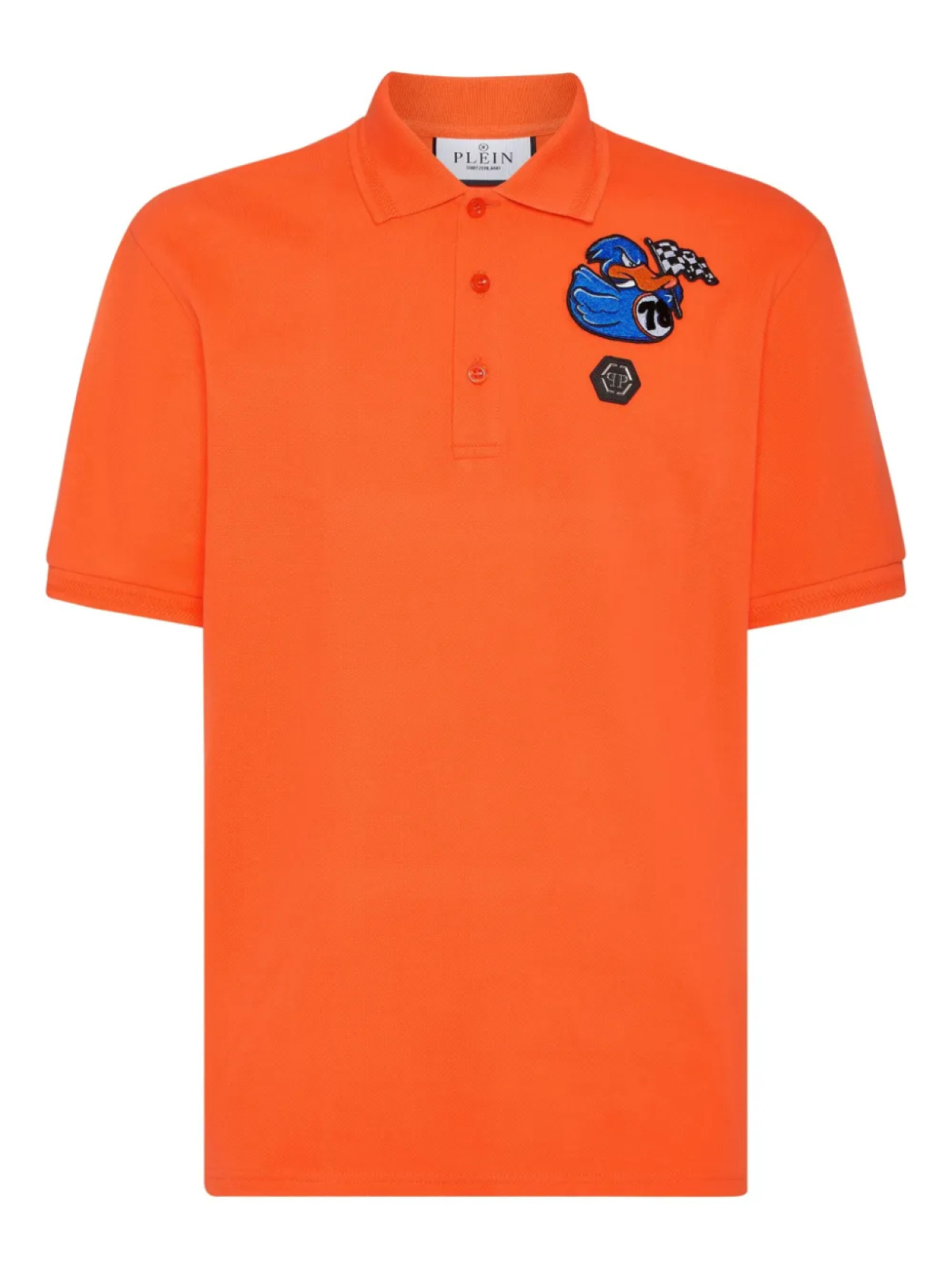 Рубашка-поло с уткой Philipp Plein, оранжевый
Рубашка-поло с уткой Philipp Plein, оранжевый