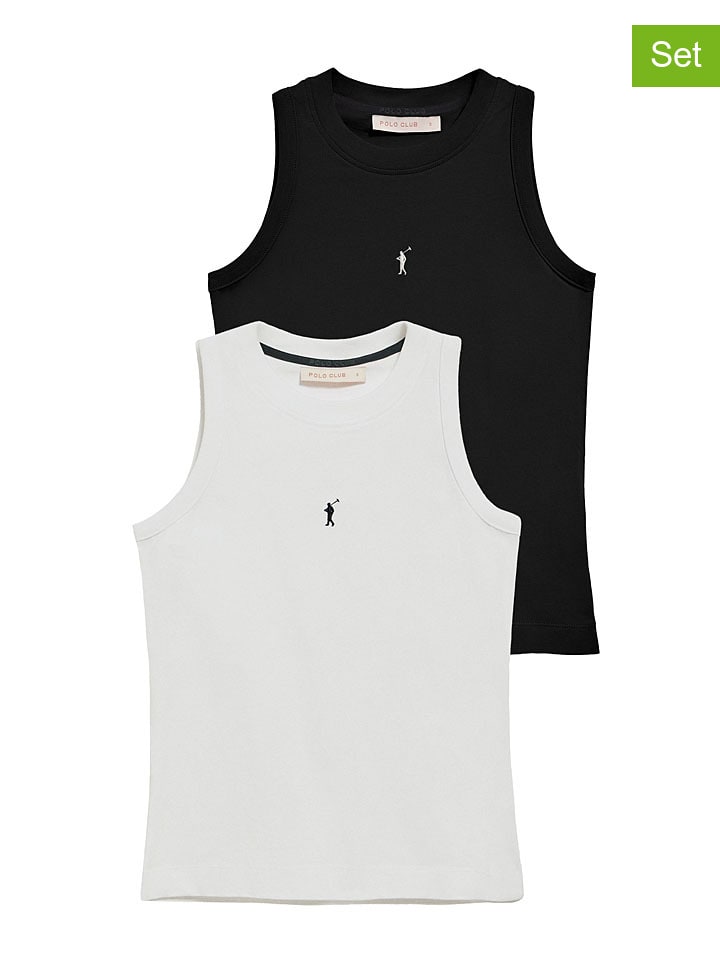 Топ Polo Club, черный/белый
Топ Polo Club, черный/белый