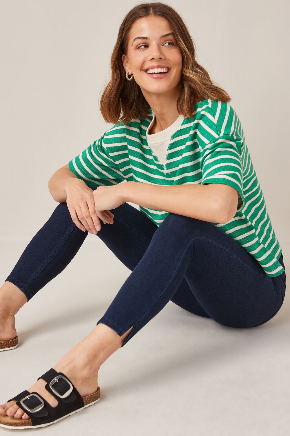 Укороченные джинсовые леггинсы Next, синий
Укороченные джинсовые леггинсы Next, синий