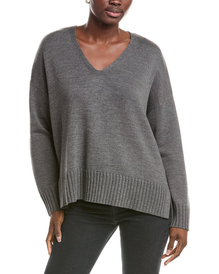 EILEEN FISHER Топ с V-образным вырезом, серый
EILEEN FISHER Топ с V-образным вырезом, серый