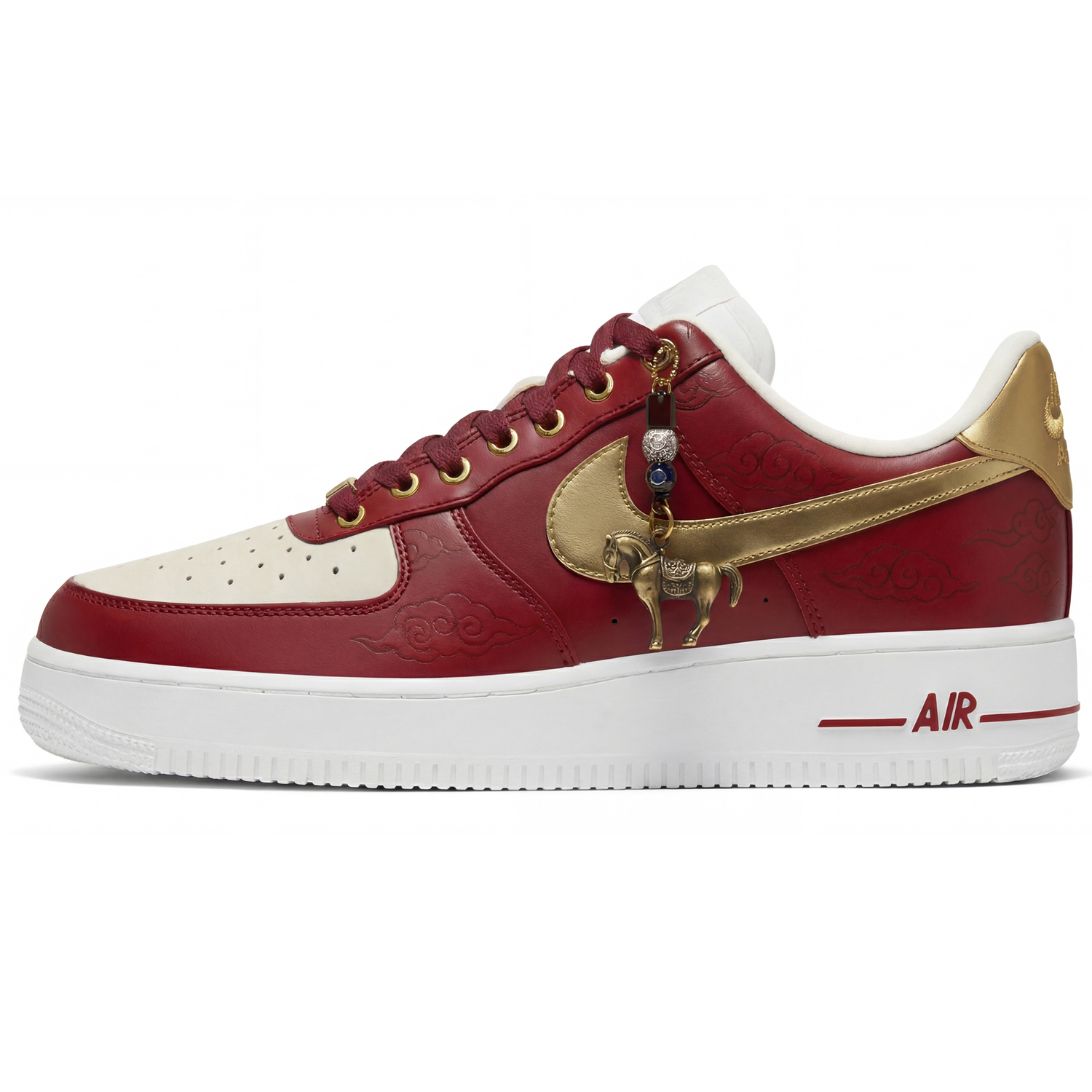 Air Force 1 'Panda Leather', Three Times Laboratory, Horse Year, Auspicious Horse Brings Prosperity's Nike, белый
Air Force 1 'Panda Leather', Three Times Laboratory, Horse Year, Auspicious Horse Brings Prosperity's Nike, белый