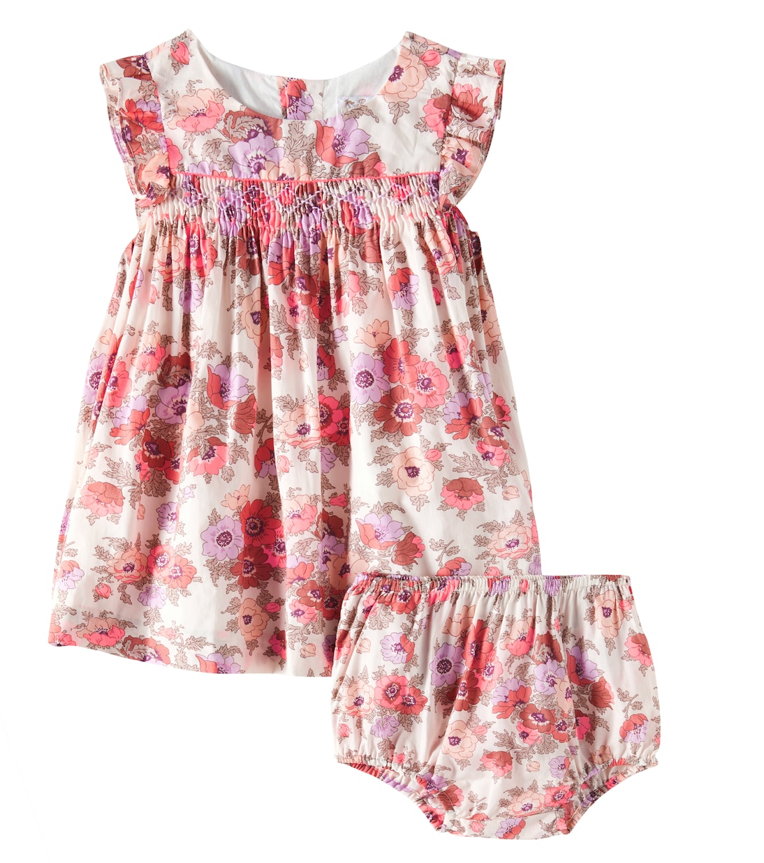 Комплект из детского хлопкового платья и панталон Bonpoint, Fl Rose Fluo
Комплект из детского хлопкового платья и панталон Bonpoint, Fl Rose Fluo