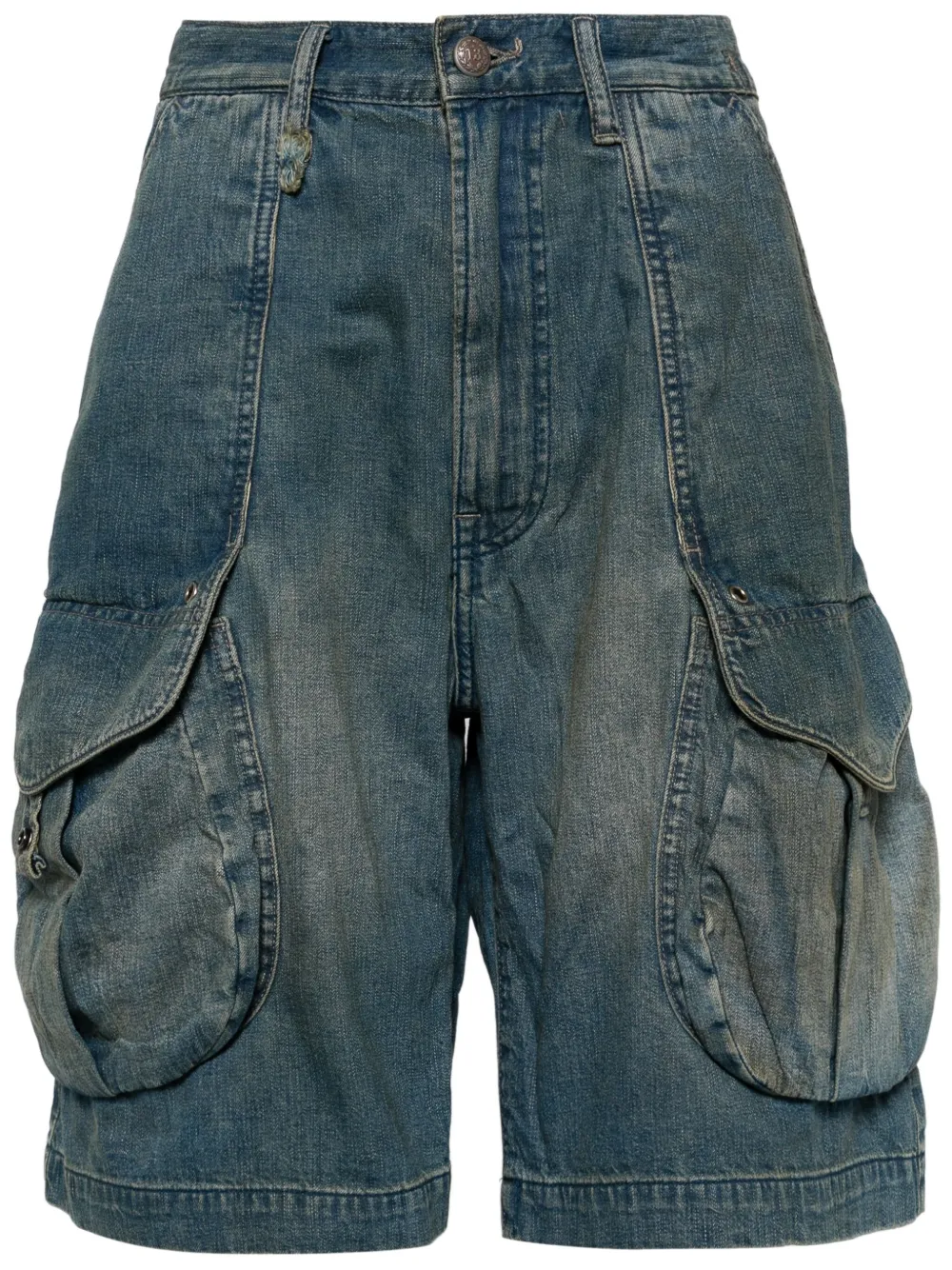 Джинсовые шорты с карманами R13, синий
Джинсовые шорты с карманами R13, синий