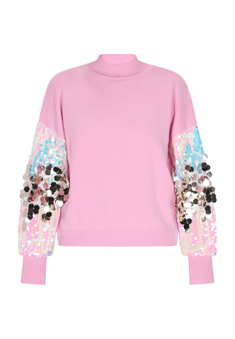 Тонкий вязаный свитер IZIA Sweater, розовый
Тонкий вязаный свитер IZIA Sweater, розовый