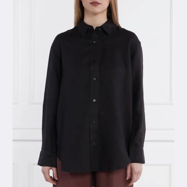 Льняная рубашка свободного кроя Salova Samsøe Samsøe, черный
Льняная рубашка свободного кроя Salova Samsøe Samsøe, черный
