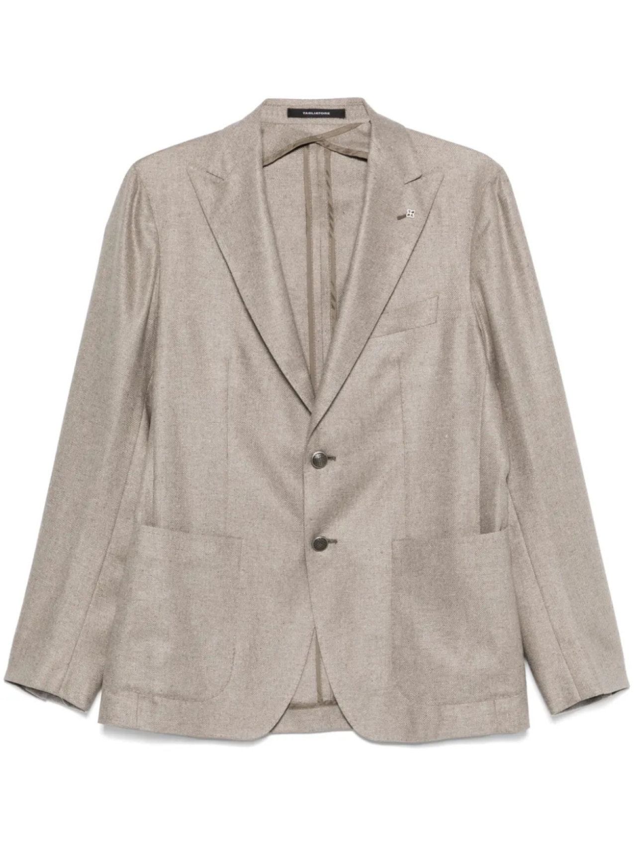 Tagliatore однобортный пиджак, коричневый
Tagliatore однобортный пиджак, коричневый