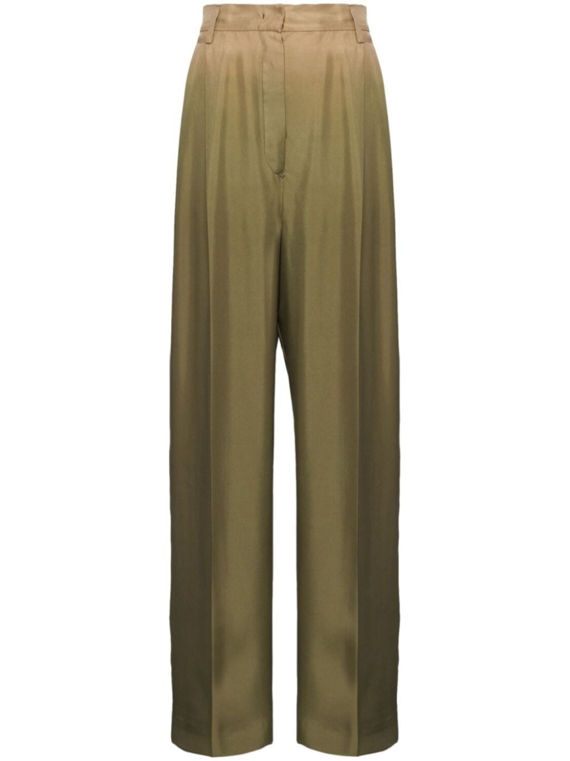 Брюки-палаццо Prada из градиентного твила, зеленый
Брюки-палаццо Prada из градиентного твила, зеленый