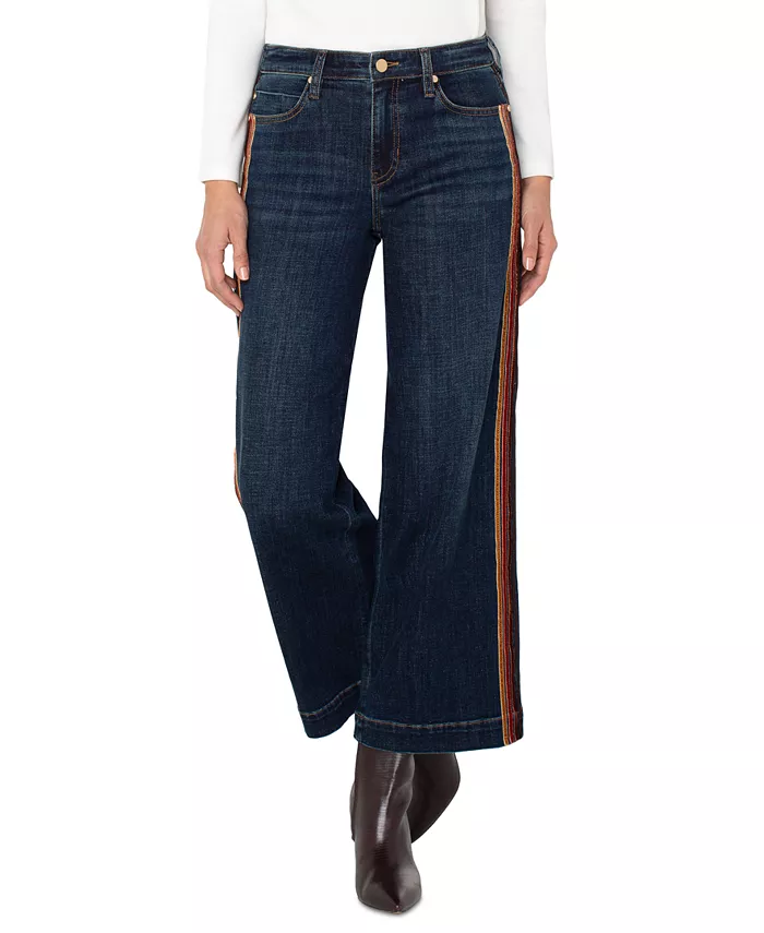 Женские джинсы Stride со средней посадкой и широкими штанинами, отделкой из бархата Liverpool Los Angeles, синий
Женские джинсы Stride со средней посадкой и широкими штанинами, отделкой из бархата Liverpool Los Angeles, синий