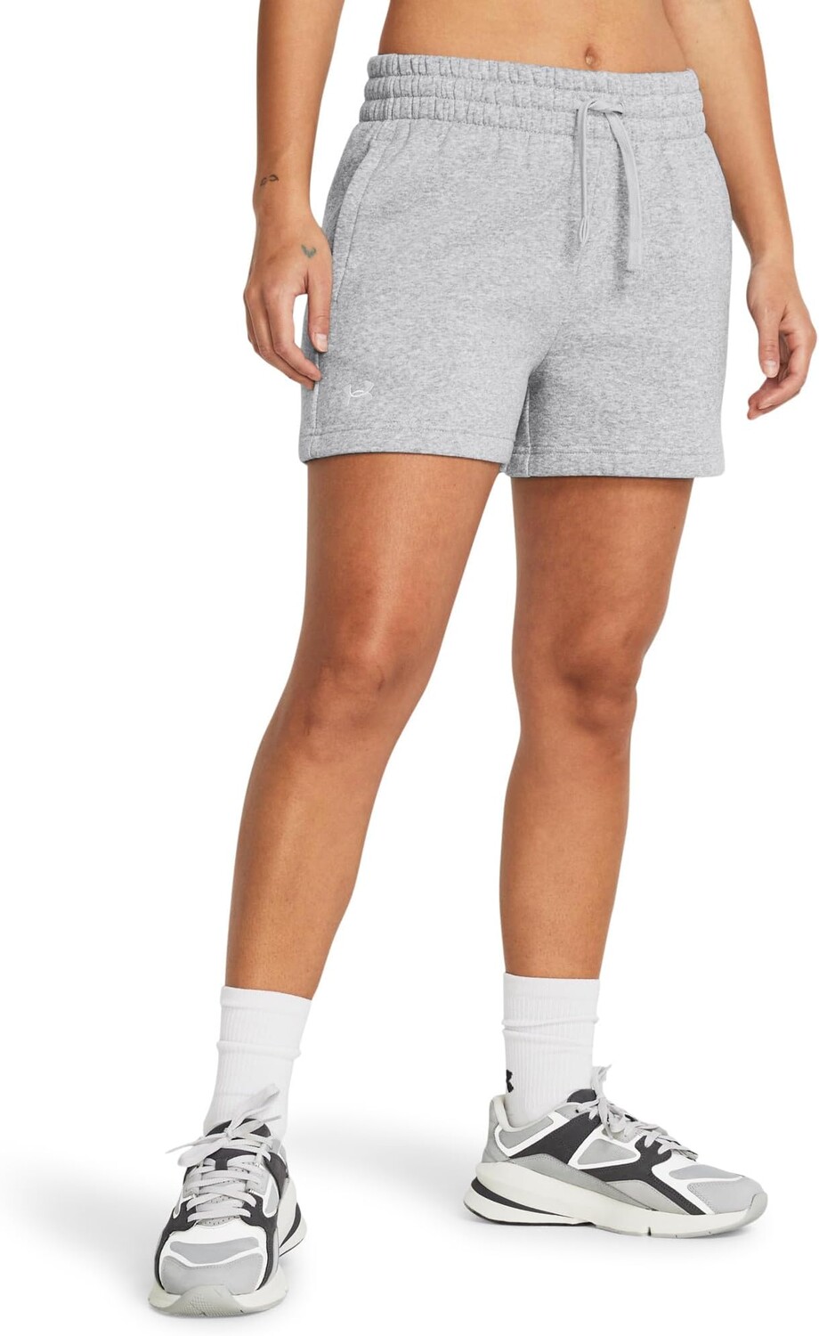 Шорты Under Armour Rival Fleece Shorts, цвет Mod Gray Light Heather/White
Шорты Under Armour Rival Fleece Shorts, цвет Mod Gray Light Heather/White