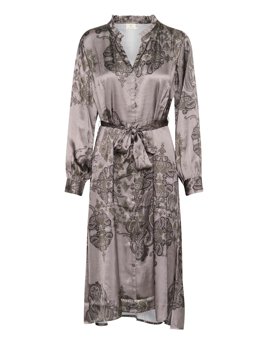 Платье Kaffe Ester, серо-коричневый/серебристо-серый
Платье Kaffe Ester, серо-коричневый/серебристо-серый