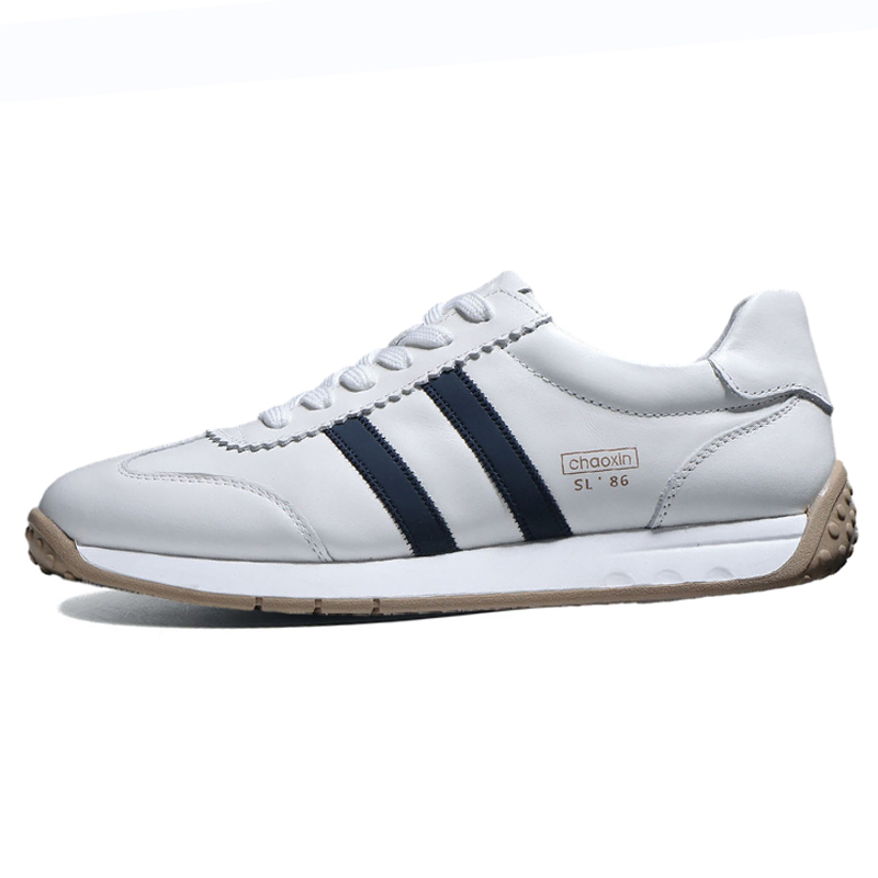 Нескользящие, износостойкие, дышащие, легкие, низкие повседневные туфли для мужчин SENJIALUO, White Blue 
Нескользящие, износостойкие, дышащие, легкие, низкие повседневные туфли для мужчин SENJIALUO, White Blue