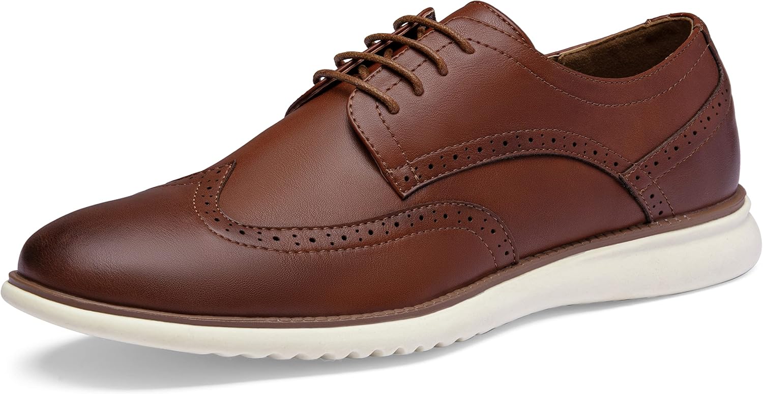 Мужские классические туфли Jousen Броги с шнуровкой Оксфорды, Oxblood-734
Мужские классические туфли Jousen Броги с шнуровкой Оксфорды, Oxblood-734