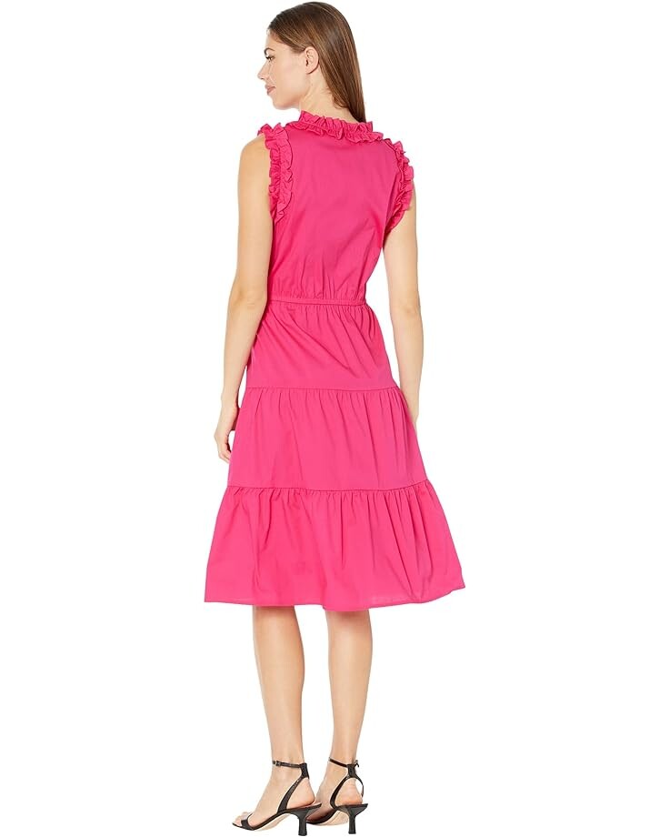 Платье Maggy London Plus Size Midi Dress with Flounce and Tiered Bottoms, цвет Bright Rose
Платье Maggy London Plus Size Midi Dress with Flounce and Tiered Bottoms, цвет Bright Rose