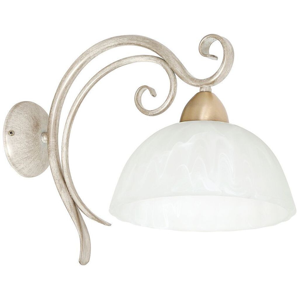 Настенный светильник Shabby Chic "Aurora White" Shabby White Латунь Стекло Металл Настенный светильник Гостиная Прихожая Licht-Erlebnisse
Настенный светильник Shabby Chic "Aurora White" Shabby White Латунь Стекло Металл Настенный светильник Гостиная Прихожая Licht-Erlebnisse