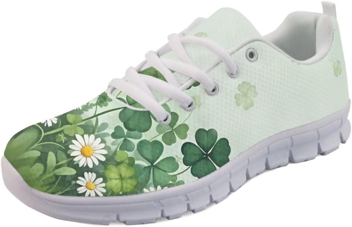 Модные кроссовки низкие для бега для женщин и мужчин, теннисные, прогулочные, спортивные, фитнес-кроссовки, кроссовки для фестивалей Getelinseng, St Patrick's Day Daisy Leaves
Модные кроссовки низкие для бега для женщин и мужчин, теннисные, прогулочные, спортивные, фитнес-кроссовки, кроссовки для фестивалей Getelinseng, St Patrick's Day Daisy Leaves