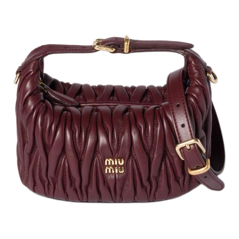 MIU MIU Матовый жаккардовый клатч из ягненка
MIU MIU Матовый жаккардовый клатч из ягненка