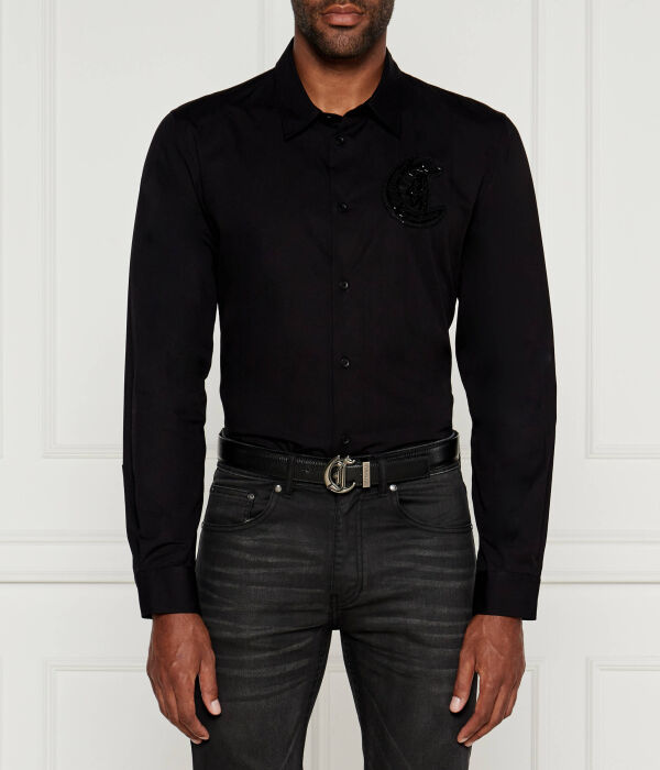 Рубашка мужская Just Cavalli хлопковая однотонная, черный
Рубашка мужская Just Cavalli хлопковая однотонная, черный