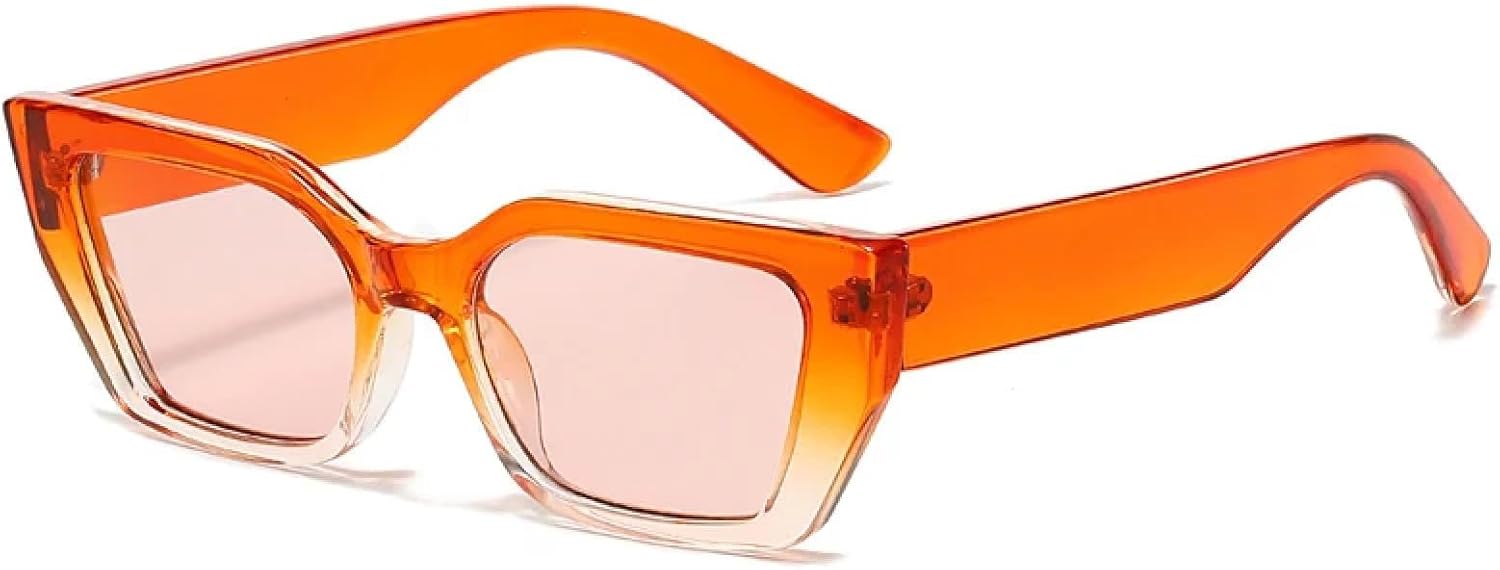 Солнцезащитные очки с защитой от УФ-излучения UV400 для женщин и мужчин | Линзы «кошачий глаз» с двухцветным градиентом | Для занятий спортом на открытом воздухе DSVIGF, Orange Champagne
Солнцезащитные очки с защитой от УФ-излучения UV400 для женщин и мужчин | Линзы «кошачий глаз» с двухцветным градиентом | Для занятий спортом на открытом воздухе DSVIGF, Orange Champagne