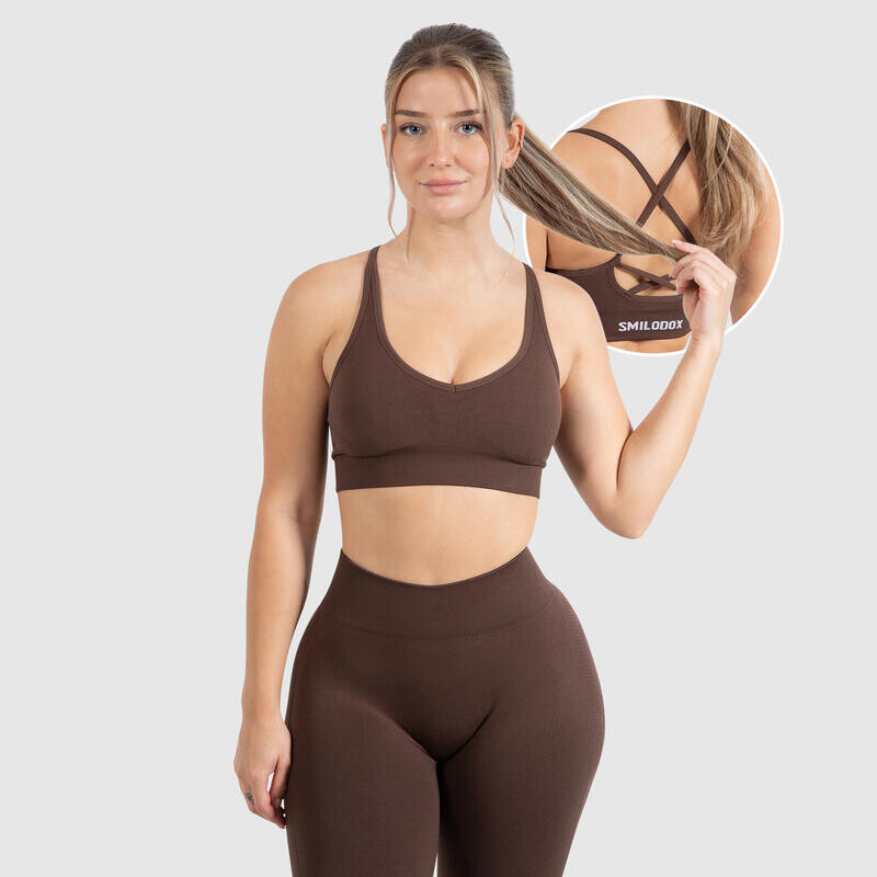 Спортивный бюстгальтер Smilodox, коричневый
Спортивный бюстгальтер Smilodox, коричневый