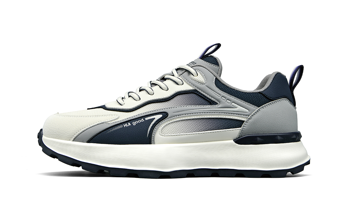 HLA Повседневные туфли мужские низкие, белые, синие/бело-зеленые
HLA Повседневные туфли мужские низкие, белые, синие/бело-зеленые