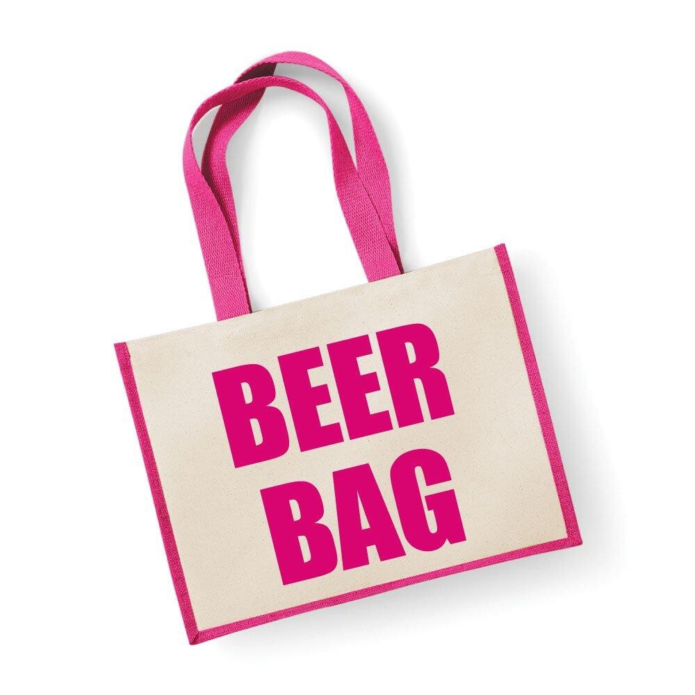 Большая розовая джутовая сумка Пивная сумка 60 SECOND MAKEOVER, розовый
Большая розовая джутовая сумка Пивная сумка 60 SECOND MAKEOVER, розовый