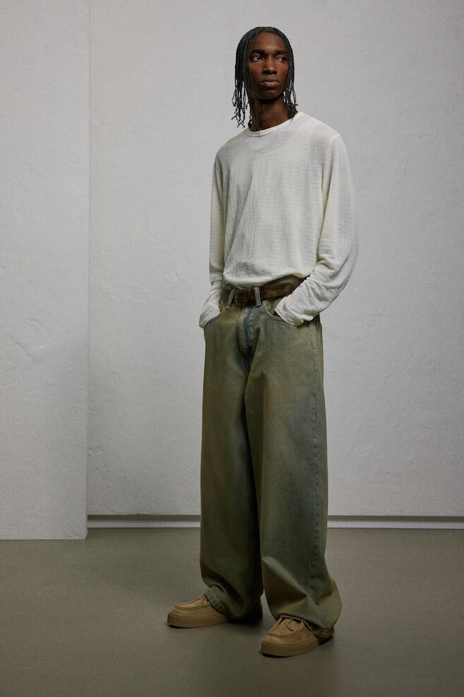 Очень мешковатые джинсы H&M, серый
Очень мешковатые джинсы H&M, серый