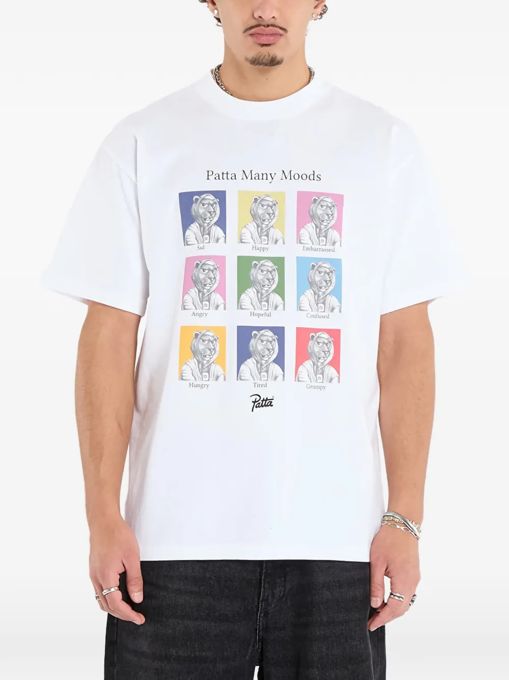 Футболка с принтом "Many Moods" Patta, белый
Футболка с принтом "Many Moods" Patta, белый