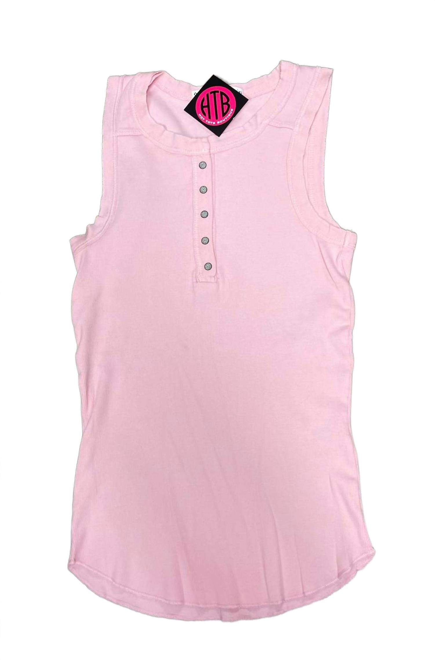 CROWN JEWEL Женская майка-поло Henley Crew Tank нежно-розового цвета
CROWN JEWEL Женская майка-поло Henley Crew Tank нежно-розового цвета