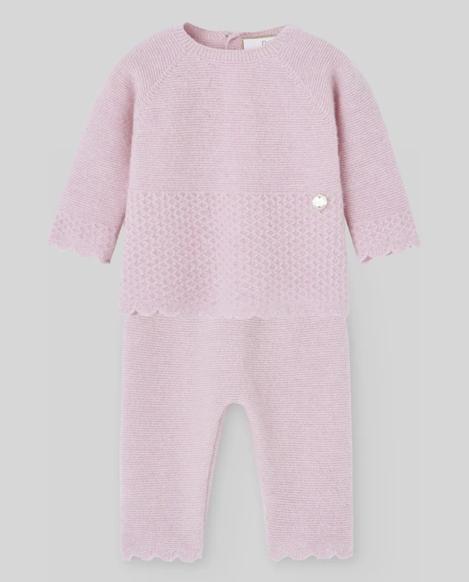 Детский комплект из шерсти и кашемира коллекция Essentia Paz Rodríguez, пастельно-розовый
Детский комплект из шерсти и кашемира коллекция Essentia Paz Rodríguez, пастельно-розовый