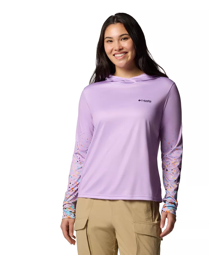 Женский топ Tidal Light PFG Bentley Columbia, фиолетовый 
Женский топ Tidal Light PFG Bentley Columbia, фиолетовый