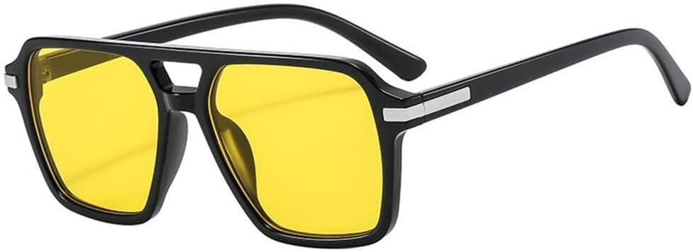 Солнцезащитные очки с двойной перемычкой для женщин, прозрачные линзы Ocean, защита от УФ-излучения UV400 для мужчин, для занятий спортом на открытом воздухе, бега и езды на велосипеде Generic, Black Yellow
Солнцезащитные очки с двойной перемычкой для женщин, прозрачные линзы Ocean, защита от УФ-излучения UV400 для мужчин, для занятий спортом на открытом воздухе, бега и езды на велосипеде Generic, Black Yellow