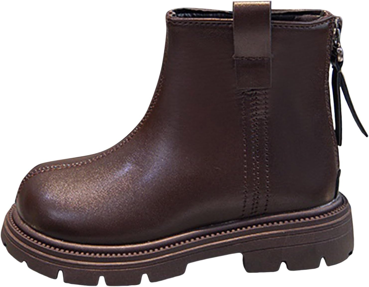 Девочковые ботильоны IWIHMIV на щиколотку, нескользящие, с боковой молнией, для малышей/маленьких девочек, удобные, с толстой подошвой для улицы, Brown
Девочковые ботильоны IWIHMIV на щиколотку, нескользящие, с боковой молнией, для малышей/маленьких девочек, удобные, с толстой подошвой для улицы, Brown