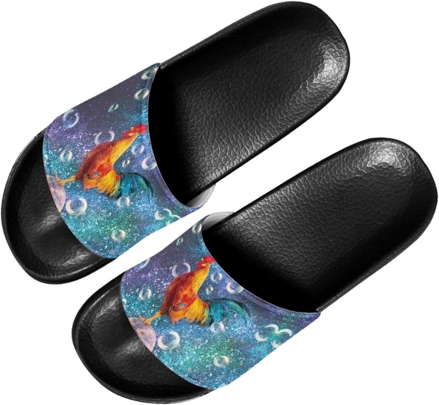 Сандалии Forchrinse Tie Dye с принтом морской черепахи для мужчин и женщин, стильные летние тапочки с животным рисунком для дома и душа, Rooster Earth Space
Сандалии Forchrinse Tie Dye с принтом морской черепахи для мужчин и женщин, стильные летние тапочки с животным рисунком для дома и душа, Rooster Earth Space