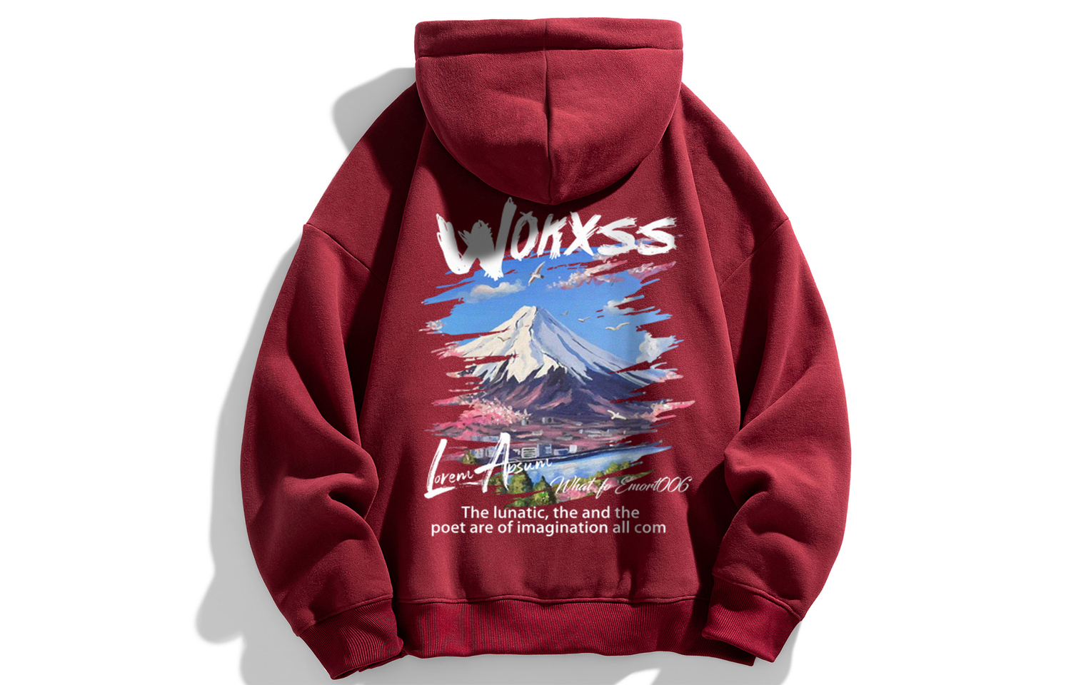 Унисекс свитшот WOKXSS, Burgundy
Унисекс свитшот WOKXSS, Burgundy