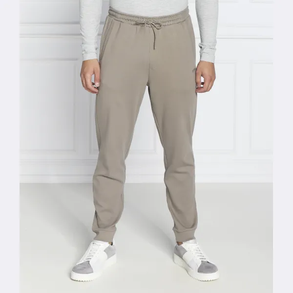 Спортивные брюки прямого кроя Hadiko с закругленными краями Boss, бежевый
Спортивные брюки прямого кроя Hadiko с закругленными краями Boss, бежевый