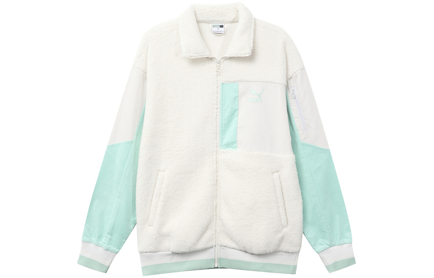 Бархатная куртка мужская белая Puma, белый
Бархатная куртка мужская белая Puma, белый