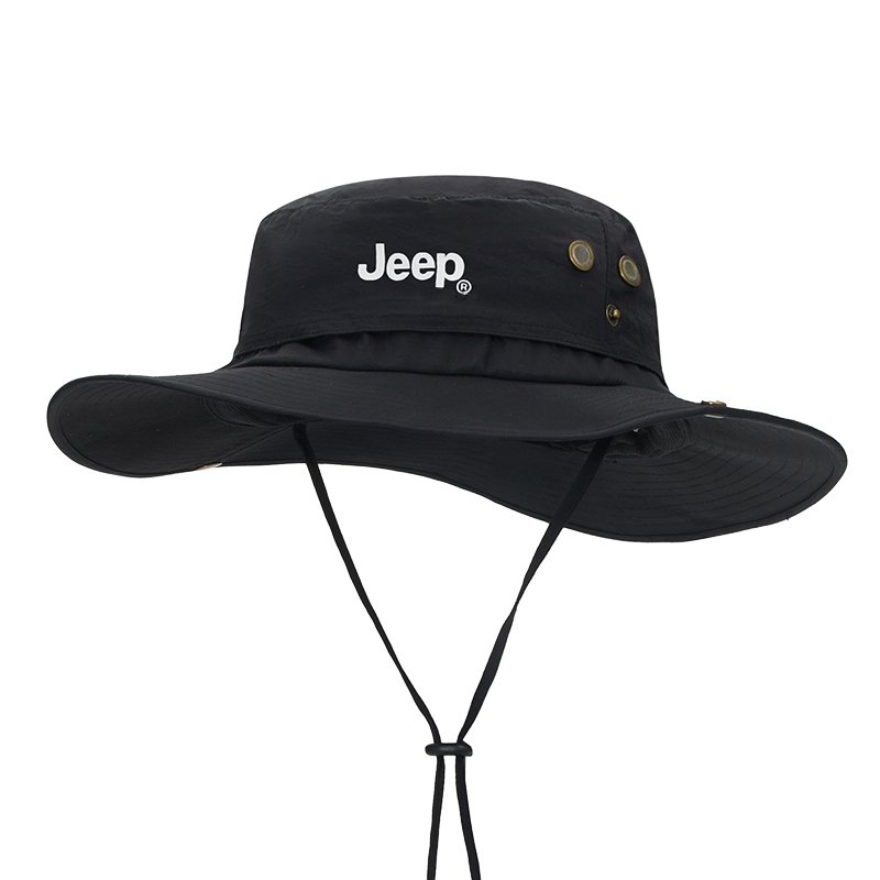 Jeep Полиамидная панама унисекс, Black
Jeep Полиамидная панама унисекс, Black