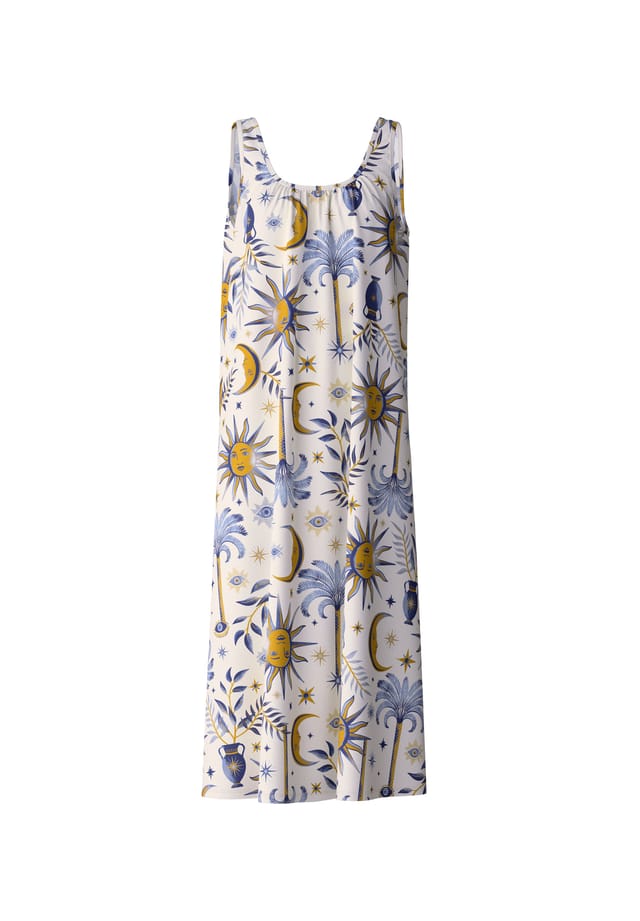 Длина ночной рубашки 125 см favorites magic Calida, бежевый
Длина ночной рубашки 125 см favorites magic Calida, бежевый