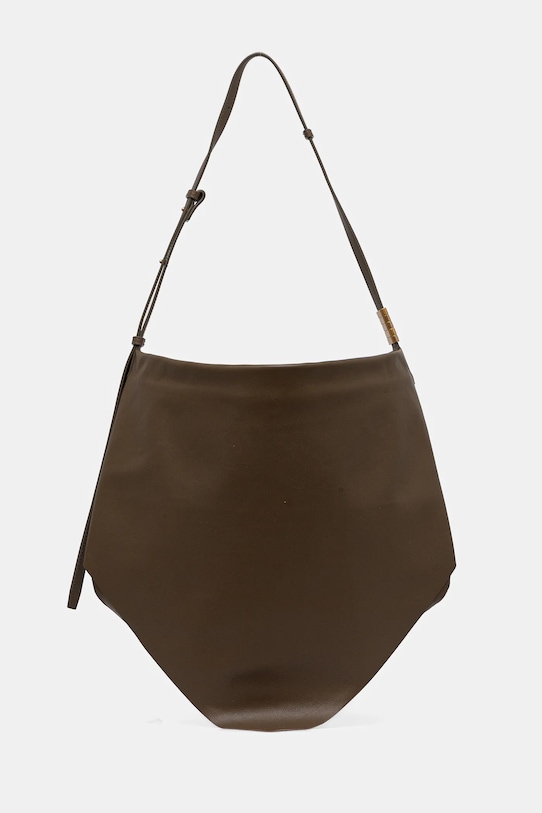 Кожаная сумка Pinko, коричневый 
Кожаная сумка Pinko, коричневый