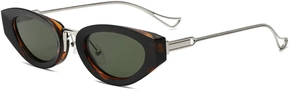 Ретро маленькие солнцезащитные очки «кошачий глаз» для женщин, модные градиентные очки для мужчин с защитой от УФ-излучения UV400 TVTBBVV, Leopard Dark Green
Ретро маленькие солнцезащитные очки «кошачий глаз» для женщин, модные градиентные очки для мужчин с защитой от УФ-излучения UV400 TVTBBVV, Leopard Dark Green