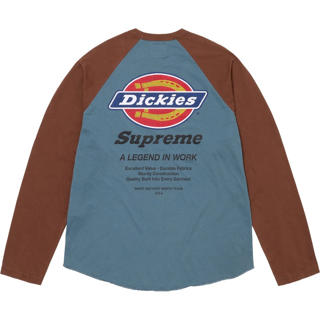Топ Dickies Raglan с длинным рукавом Supreme, Dark Slate
Топ Dickies Raglan с длинным рукавом Supreme, Dark Slate