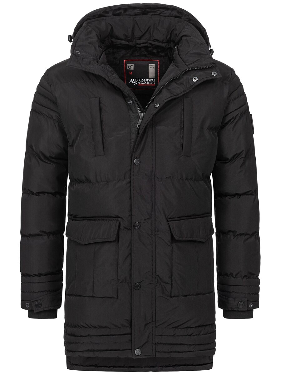 Зимняя куртка Alessandro Salvarini Winter Jacket, черный
Зимняя куртка Alessandro Salvarini Winter Jacket, черный
