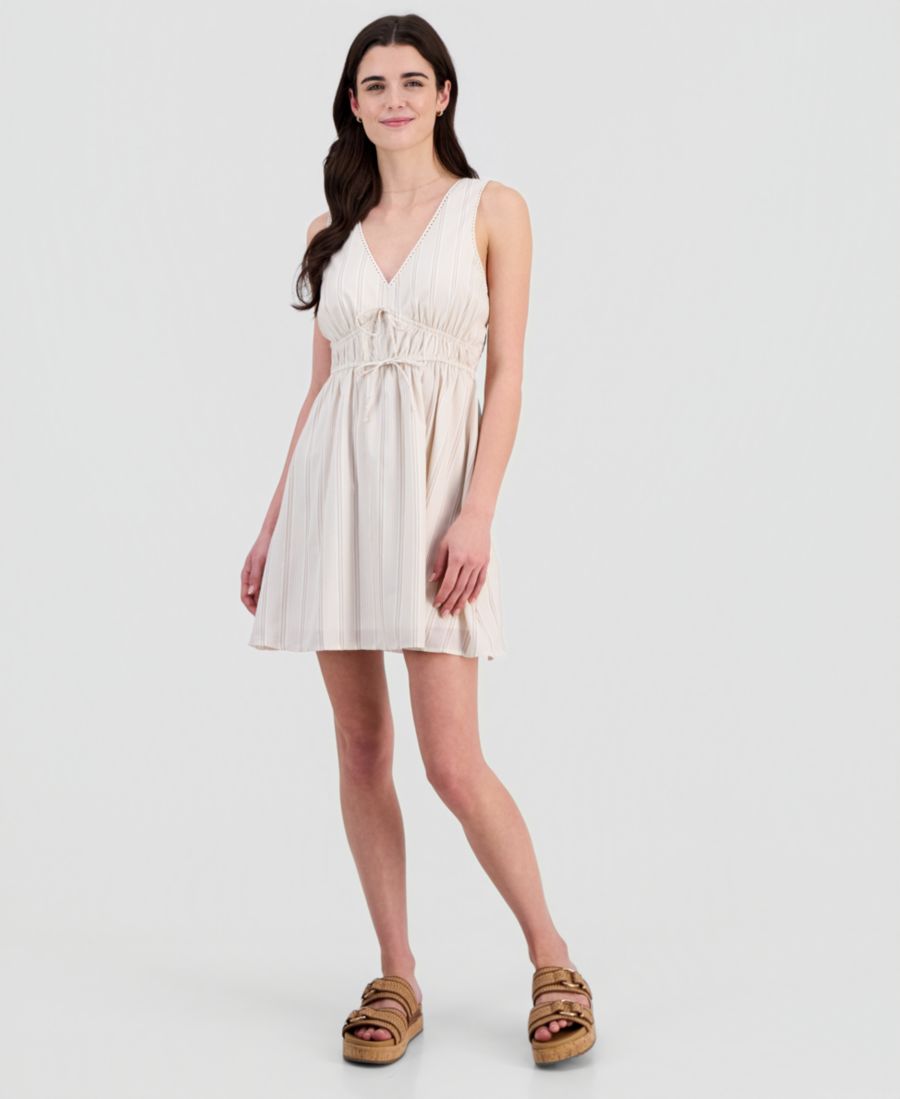 Мини-платье в полоску с пико-отделкой для девочек-подростков Sincerely Jules, Egret
Мини-платье в полоску с пико-отделкой для девочек-подростков Sincerely Jules, Egret