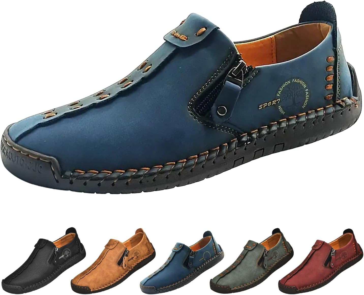 Мужские повседневные ботинки Чака на молнии, винтажные классические удобные ручной работы мокасины без шнурков, кожаная обувь для прогулок и вождения Hneowgn, синий
Мужские повседневные ботинки Чака на молнии, винтажные классические удобные ручной работы мокасины без шнурков, кожаная обувь для прогулок и вождения Hneowgn, синий